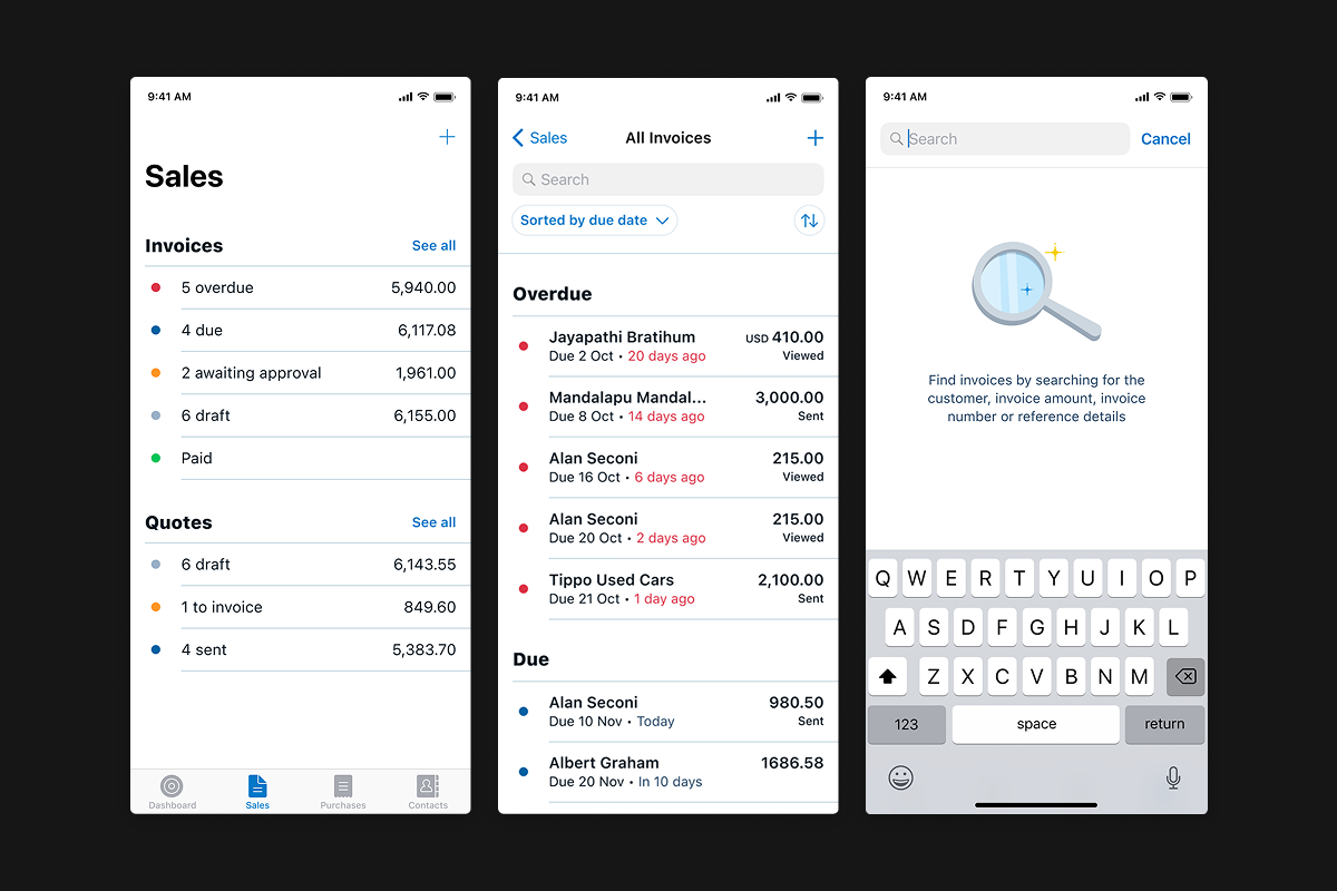 Invoice redesign