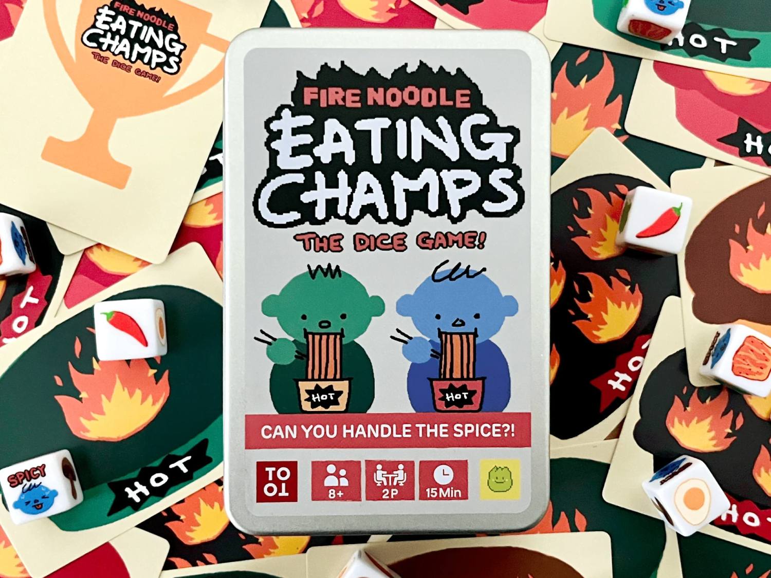 Fire Noodle Eating Champs Artwork